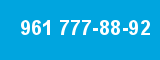 961 777-88-92